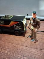 Vintage Tonka a-team bus lamp, Ophalen of Verzenden, Metaal, Minder dan 50 cm, Upcycled