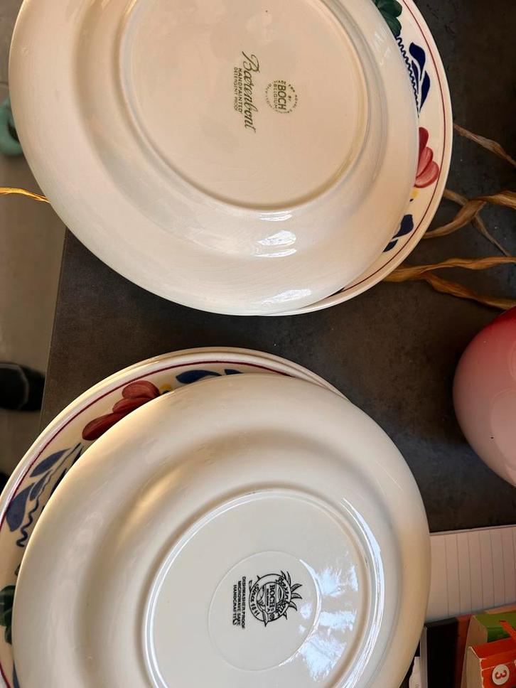 Boerenbont Borden Collectie - 15 stuks, Huis en Inrichting, Keuken | Servies, Gebruikt, Bord(en), Boerenbont, Aardewerk, Ophalen of Verzenden