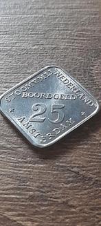 3 x 25 Boordgeld Munten - Stoomvaart Maatschappij Nederland, Ophalen of Verzenden, Vóór koninkrijk, Overige waardes