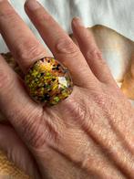 Murano Glazen Ring - Lampwork Techniek, Sieraden, Tassen en Uiterlijk, Ringen, Overige materialen, Overige kleuren, Verzenden