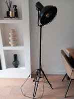 Staande industriële zwarte lamp, Ophalen of Verzenden, Zo goed als nieuw, 150 tot 200 cm