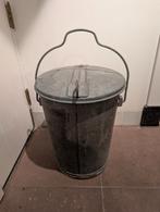 Zinken afvalbak Odoorn, 40 liter of meer, Ophalen, Gebruikt, Minder dan 50 cm