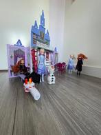 Frozen 2 Kasteel met Anna, Elsa en Olaf, Ophalen, Gebruikt, Complete set