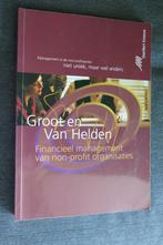 Financieel management van non profit organisaties, Boeken, Groot en Van Helden, Ophalen of Verzenden