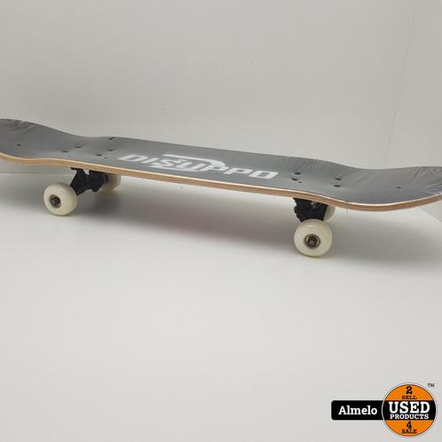 Disuppo Skateboard + Skateboardrugzak, Sport en Fitness, Skeelers, Zo goed als nieuw