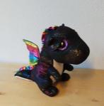 Mooie zwarte Ty Beanie Boo draak Anora 25 cm hoge knuffel, Ophalen of Verzenden, Zo goed als nieuw, Overige typen