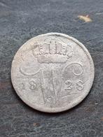 10 cent 1828U Willem 1, Postzegels en Munten, Munten | Nederland, Ophalen of Verzenden, Koning Willem I, 10 cent, Zilver