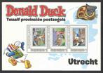 Postzegels Twaalf Provinciën, Donald Duck: Utrecht, Ophalen of Verzenden, Na 1940, Postfris