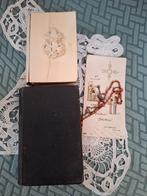 2 Franse religieuze boekjes - gebedenboekjes met rozenkrans, Ophalen