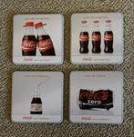 Vier Coca Cola onderzetters, Verzamelen, Ophalen of Verzenden, Zo goed als nieuw, Gebruiksvoorwerp