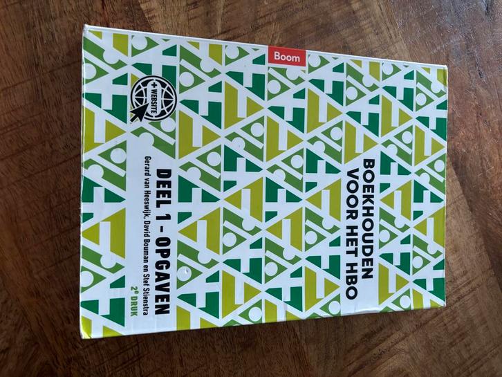 Boekhouden voor het HBO - Deel 1 Opgaven, Boeken, Studieboeken en Cursussen, Zo goed als nieuw, HBO, Beta, Ophalen of Verzenden