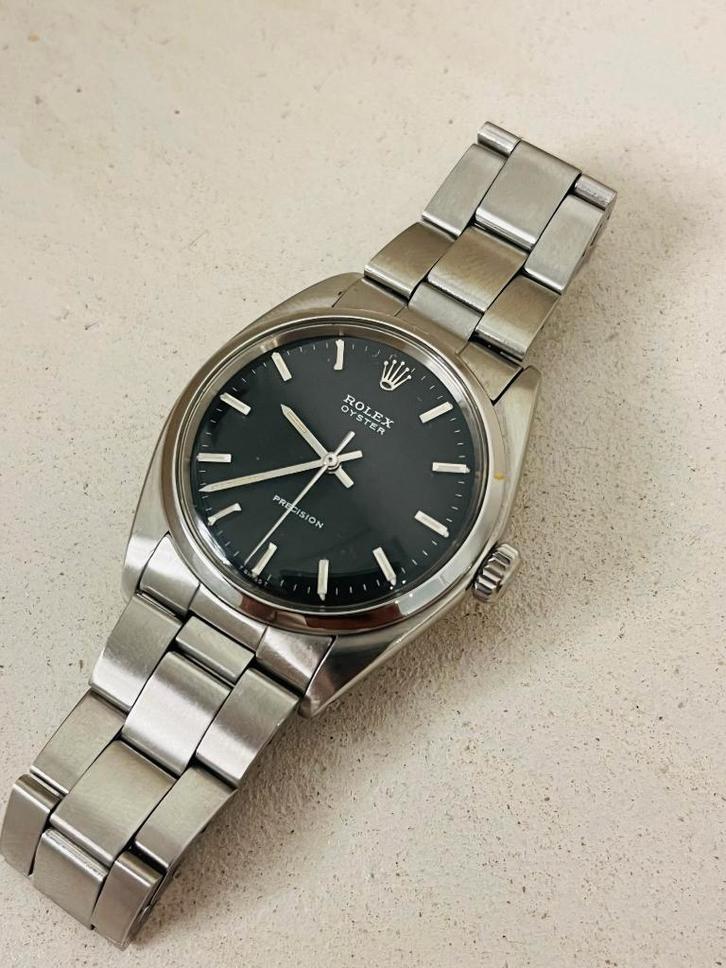 Vintage Rolex Oyster Precision horloge, Sieraden, Tassen en Uiterlijk, Horloges | Heren, Gebruikt, Polshorloge, Rolex, Staal, Staal