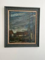 Schilderij 'brabantse boerderij', Antiek en Kunst, Kunst | Schilderijen | Klassiek, Ophalen