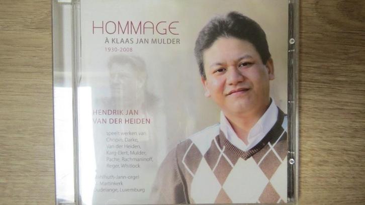 Cd orgel: Hommage Klaas Jan Mulder 2, Hendrik Jan vd Heiden, Cd's en Dvd's, Cd's | Religie en Gospel, Zo goed als nieuw, Koren of Klassiek
