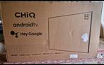 CHIQ 55-inch Android kleurentelevisieNieuw, verzegeld en ong, Overige merken, 50 Hz, Nieuw, Ophalen of Verzenden