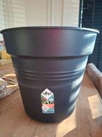 Grote elho bloempot antraciet., Tuin en Terras, Bloempotten, Ophalen, Zo goed als nieuw, Rond, Kunststof