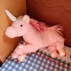 Roze eenhoorn knuffel 30 cm Nicky toy, Ophalen of Verzenden