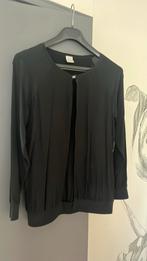 Blouse jasje zijde 36 zwart Pinko Tag, Ophalen of Verzenden, Gedragen, Maat 36 (S), Zwart