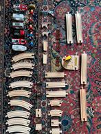 Brio treinset incl 2 bruggen, Kinderen en Baby's, Speelgoed | Houten speelgoed, Ophalen of Verzenden, Gebruikt, Overige typen