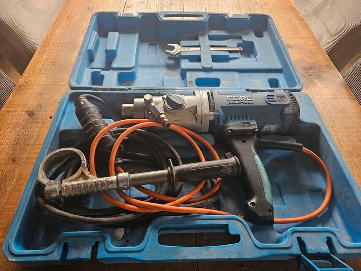 Core diamantboormachine met koffer, Doe-het-zelf en Verbouw, Gereedschap | Boormachines, Ophalen of Verzenden