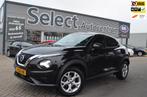 Nissan Juke 1.0 DIG-T Tekna|NLauto| TEKNA|SFEERVERL.| STOELV, Auto's, Nissan, Stof, Met garantie (alle), Zwart, Origineel Nederlands