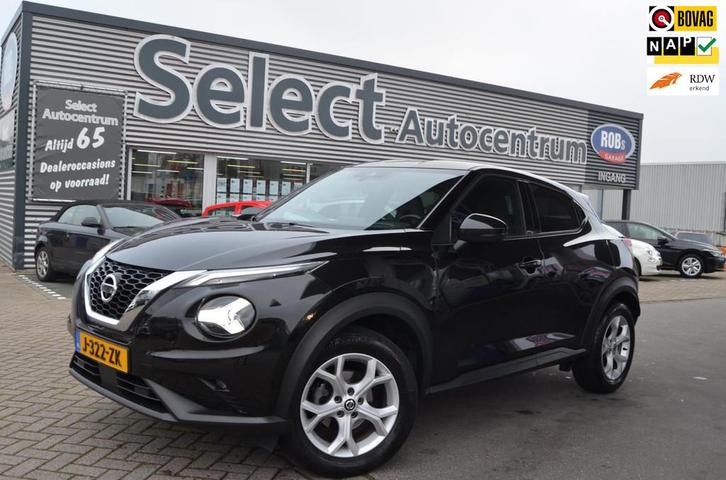 Nissan Juke 1.0 DIG-T Tekna|NLauto| TEKNA|SFEERVERL.| STOELV, Auto's, Nissan, Bedrijf, Te koop, Juke, 360° camera, ABS, Adaptive Cruise Control
