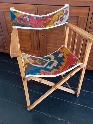 Vintage retro 70s stoel opklapbaar beschikbaar voor biedingen