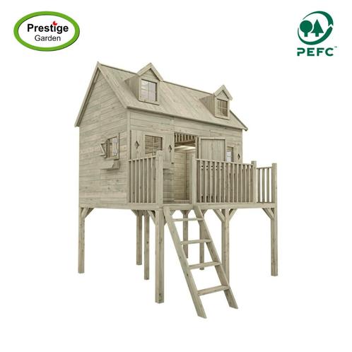 NIEUW houten speelhuis Madrid Prestige Garden, Kinderen en Baby's, Speelgoed | Buiten | Speelhuisjes, Nieuw, Hout, Ophalen