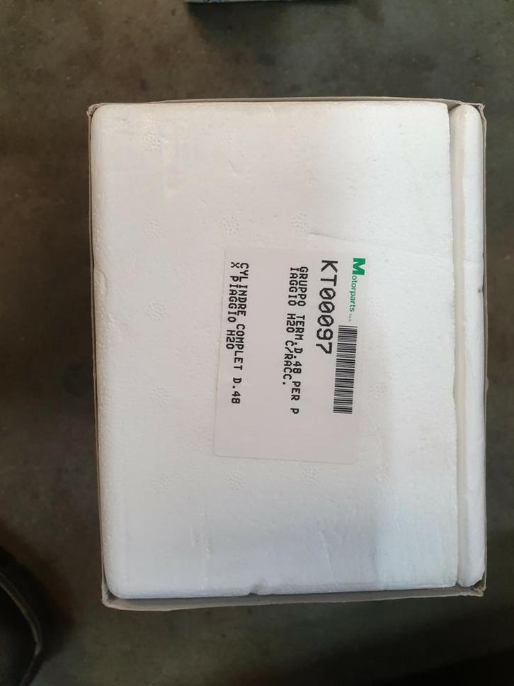 DR cilinderset Piaggio 2 takt waterkoeling 48 mm, Fietsen en Brommers, Brommeronderdelen | Scooters, Nieuw, Piaggio, Cilinder