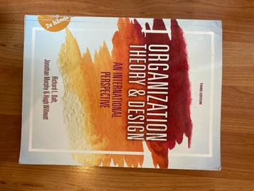 Organization Theory & Design, IBSN: 9781473726383 beschikbaar voor biedingen