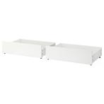 MALM Bedlade, Huis en Inrichting, Ophalen, Eenpersoons, Wit, Zo goed als nieuw