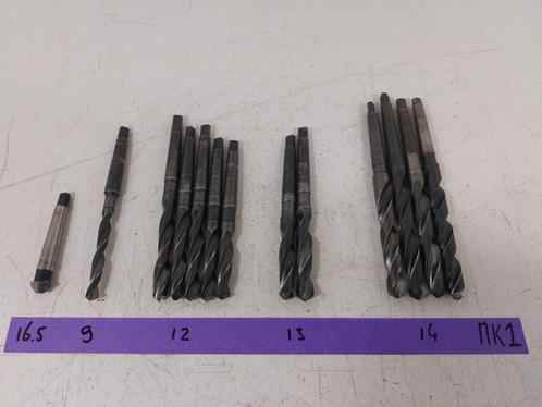 Mk1 HSS metaalboren morseconusboren diverse maten., Doe-het-zelf en Verbouw, Gereedschap | Boormachines, Gebruikt, Overige typen
