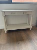 Halkast / Sidetable - Merk HK - 2 Laadjes, Gebruikt, 100 tot 150 cm, Klassiek, Ophalen of Verzenden