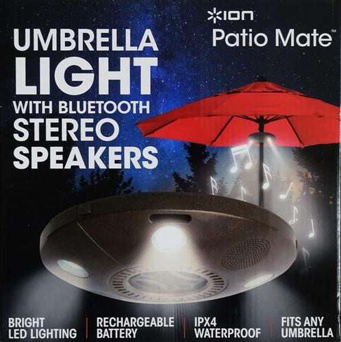 Ion Patio Mate met Bluetooth, Audio, Tv en Foto, Luidsprekers, Nieuw, Front, Rear of Stereo speakers, Minder dan 60 watt, Overige merken