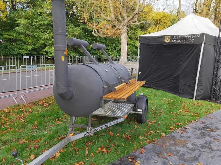 Winter BBQ! Met een Big American Smoker | GRATIS BEZORGEN*, Tuin en Terras, Houtskoolbarbecues, Nieuw, Met accessoires, Ophalen