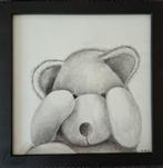 tekening Beer 26x26cm, Minder dan 50 cm, Nieuw, Ophalen of Verzenden, Minder dan 50 cm