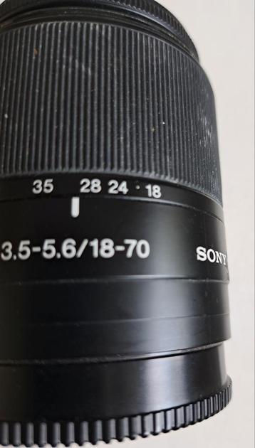 Sony DT18-70 mm  in goede staat beschikbaar voor biedingen