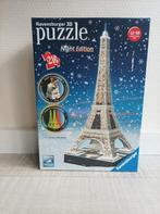Ravensburg 3D puzzel La Tour Eiffel, Night Edition, Minder dan 500 stukjes, Ophalen of Verzenden, Zo goed als nieuw, Rubik's of 3D-puzzel