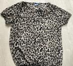 Luipaardprint Blouse Maat M van John Cabot, Kleding | Dames, Blouses en Tunieken, Maat 38/40 (M), Beige, Ophalen of Verzenden
