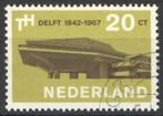 Nederland NVPH nr 876 gestempeld TH Delft 1967, Postzegels en Munten, Postzegels | Nederland, Verzenden, Na 1940, Gestempeld