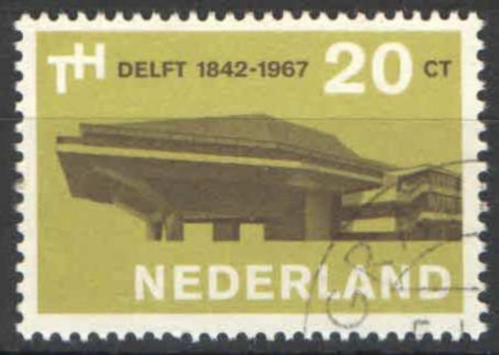 Nederland NVPH nr 876 gestempeld TH Delft 1967, Postzegels en Munten, Postzegels | Nederland, Gestempeld, Na 1940, Verzenden
