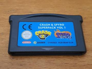 OPRUIMEN | GBA | Crash & Spyro Super Pack Volume 1 beschikbaar voor biedingen