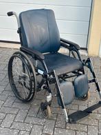 Rolstoel geschikt voor langdurig verblijf nieuwprijs €2500, Zo goed als nieuw, Nederland, Handbewogen rolstoel, Inklapbaar