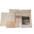 Wo2 documenten setje Regiment Grenadiers/Politie Leiden, 2288CL, Overige typen, Ophalen of Verzenden, DBM militaria