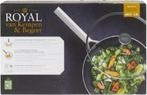Royal van Kempen en Begeer - Wokpan met deksel - 28 CM, Ophalen of Verzenden, Nieuw, Gietijzer, Wok