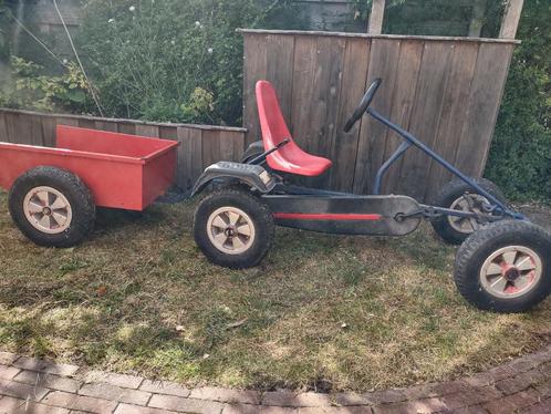 Berg Mammoet Skelter met Aanhanger, Kinderen en Baby's, Speelgoed | Buiten | Skelters, Gebruikt, Berg, Met kar of aanhanger, Ophalen