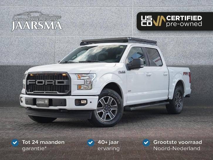 Ford USA F-150 3.5 V6 Ecoboost SuperCrew | Cruise Control |, Auto's, Ford Usa, Bedrijf, Te koop, F-150, 4x4, ABS, Airbags, Airconditioning