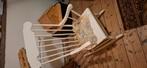 Brocante schommelstoel, Huis en Inrichting, Stoelen, Ophalen of Verzenden, Gebruikt, Wit, Eén