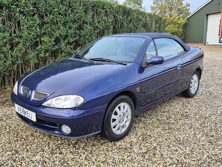 RENAULT Megane 1.6 16V Privilége Cabrio | Airco | Leder | S, Auto's, Renault, Bedrijf, Te koop, Mégane, ABS, Airbags, Airconditioning