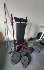 Thuis gym - gewichten, halters, Sport en Fitness, Fitnessmaterialen, Ophalen, Gebruikt, Dumbbell